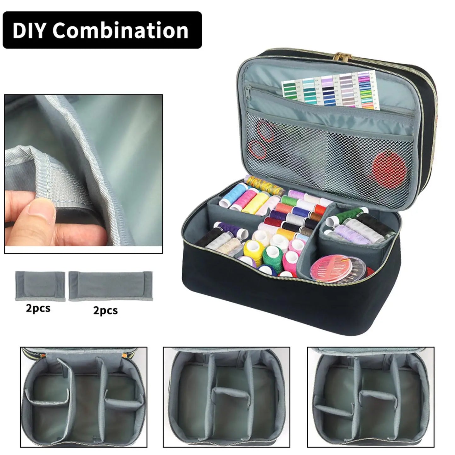 Sewing Storage Organizer Water Resistant Multifunctional