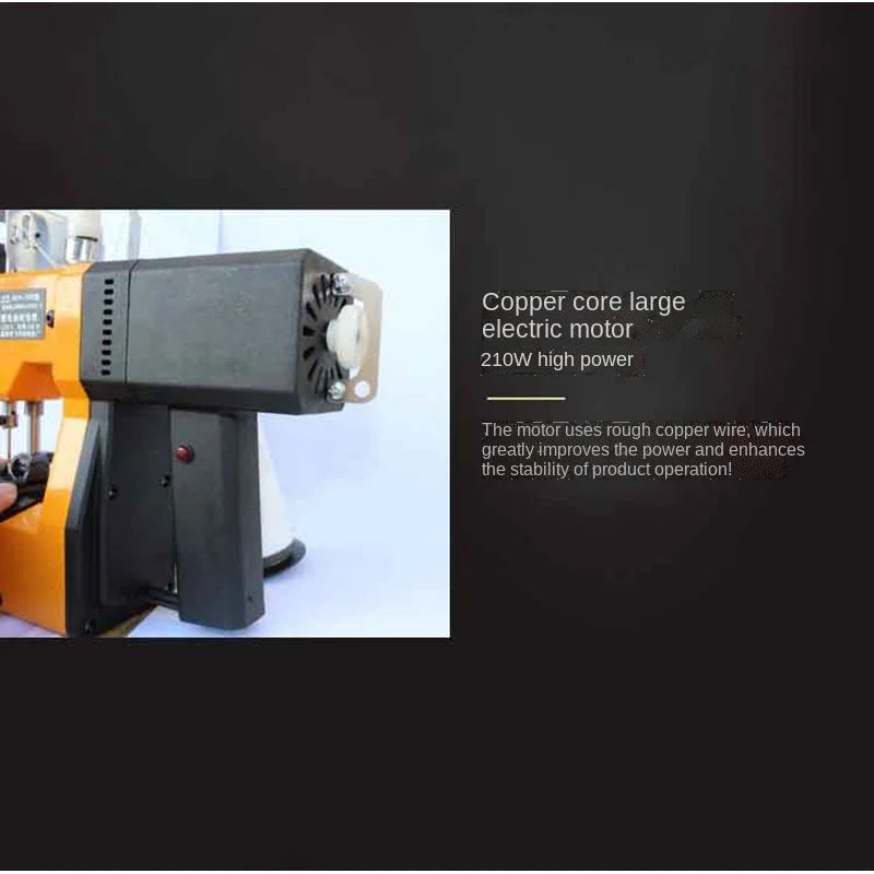 GK9-001 210W Electric Sewing Machine Portable Automatic Sealing Overlock Textile Industry