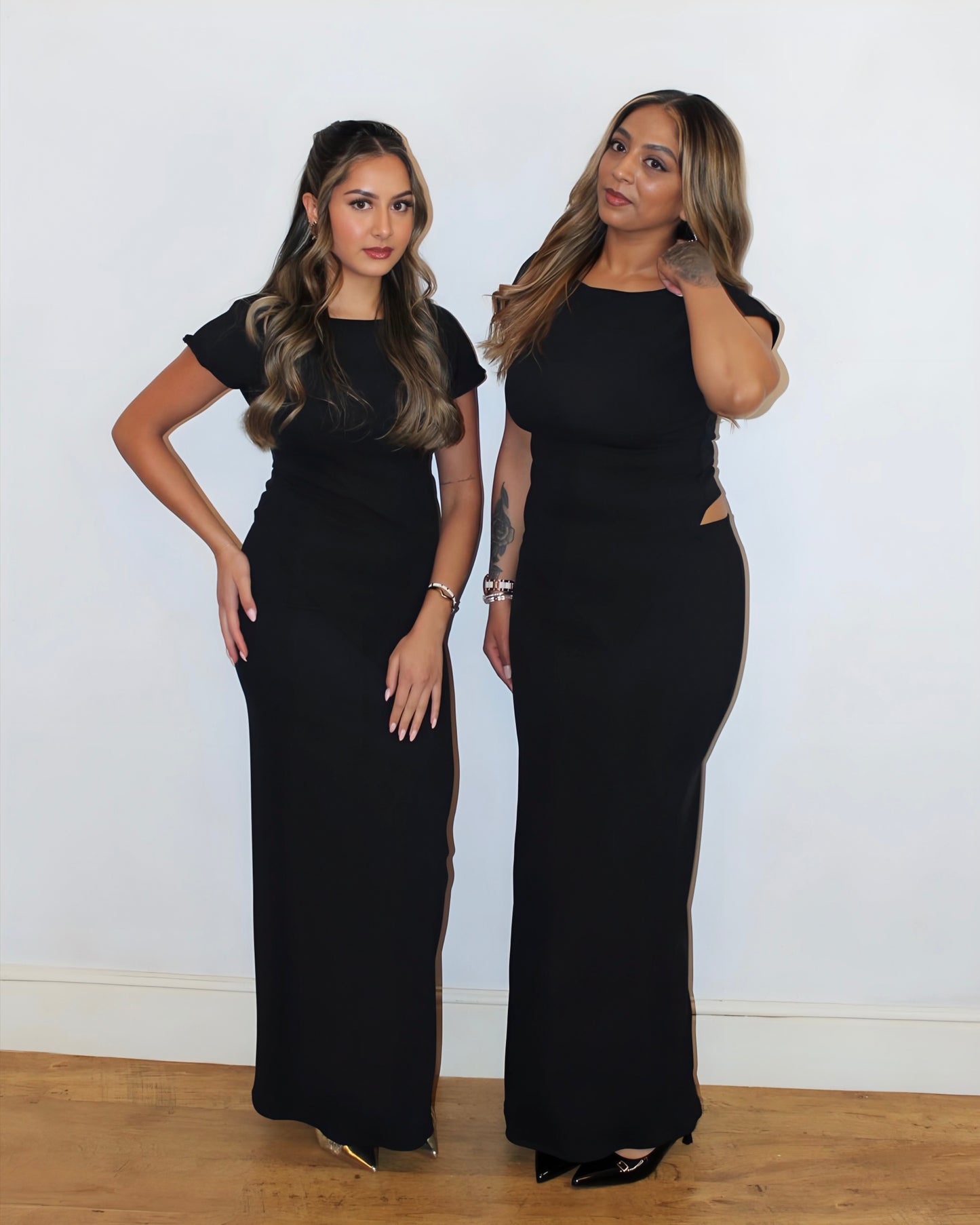 Asymmetric Top & Maxi Skirt Co-Ord