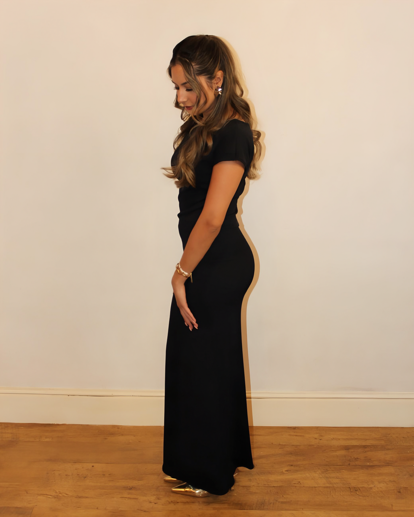 Asymmetric Top & Maxi Skirt Co-Ord