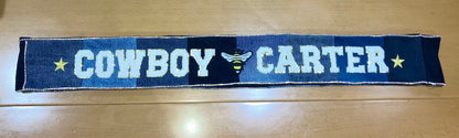 Custom Beyoncé Cowboy Carter Denim Sash