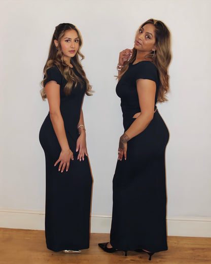 Asymmetric Top & Maxi Skirt Co-Ord