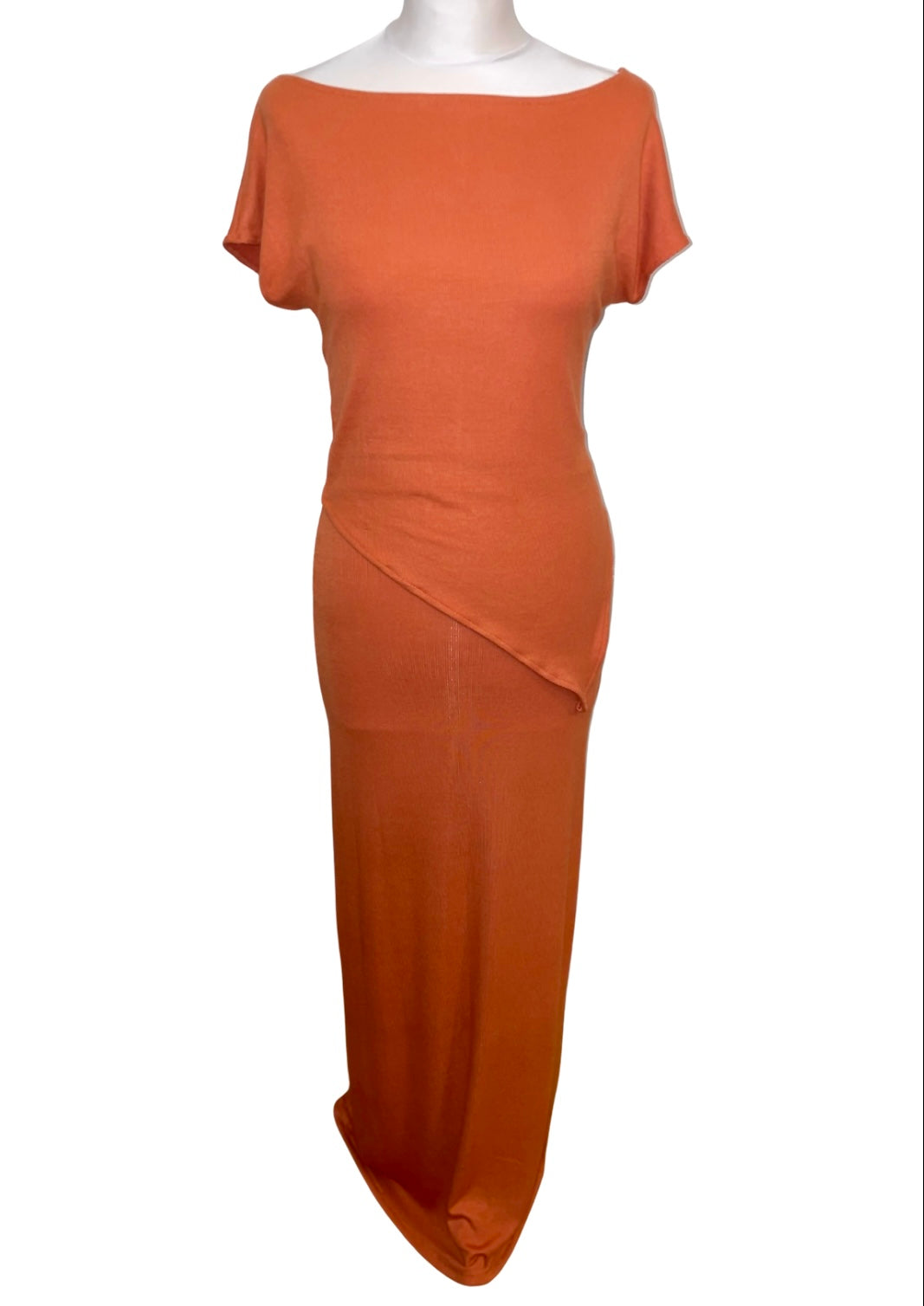 Womens Asymmetric Top And Maxi Skirt Co-ord