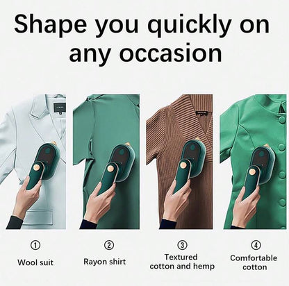 Mini Rotating Steam Iron Handheld Wet And Dry Double Hot Steam Generator Portable Garment Steamer Home Travelling