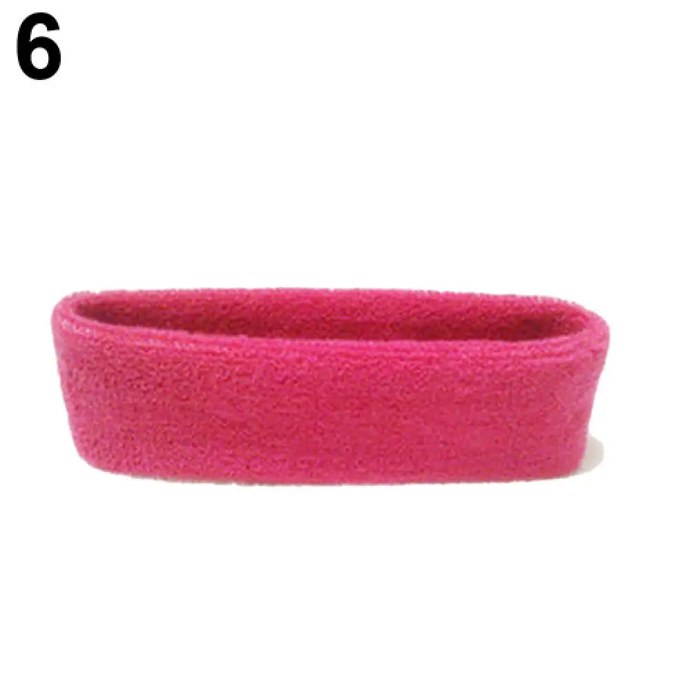 Unisex Sports Sweat Headband Yoga Fitness Gym