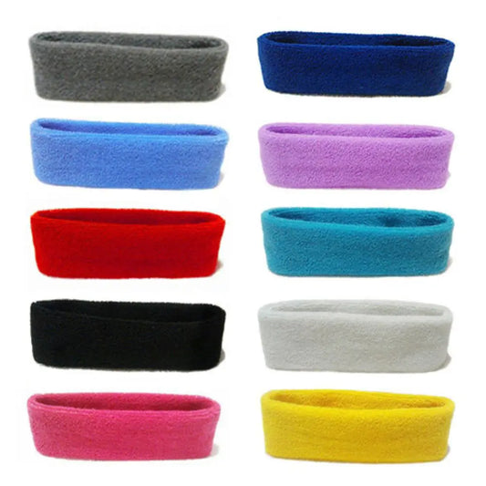 Unisex Sports Sweat Headband Yoga Fitness Gym
