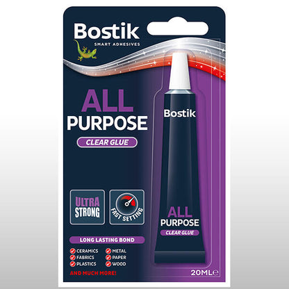 Bostik Glue Super Strong + Free Dispenser Bottle