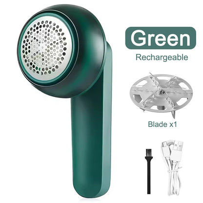 Electric Lint Bauble Hairball Trimmer Clothes Automatic Removal Shaving Six Knife Heads Usb Charging Portable