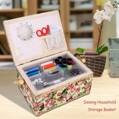 Sewing Storage Box Basket Organizer Accessories