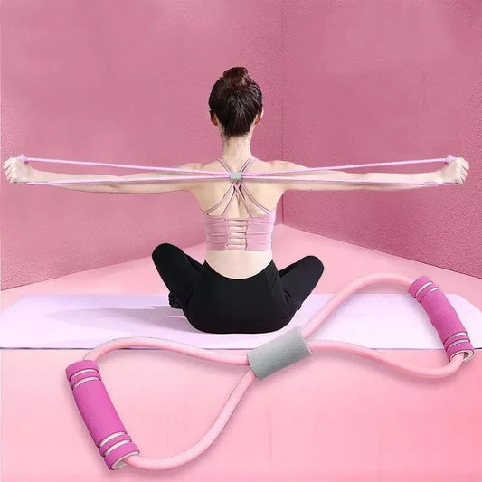 Resistance Bands At Home Yoga Fitness Accessories Rubber Pull Rope Exercise Equipment