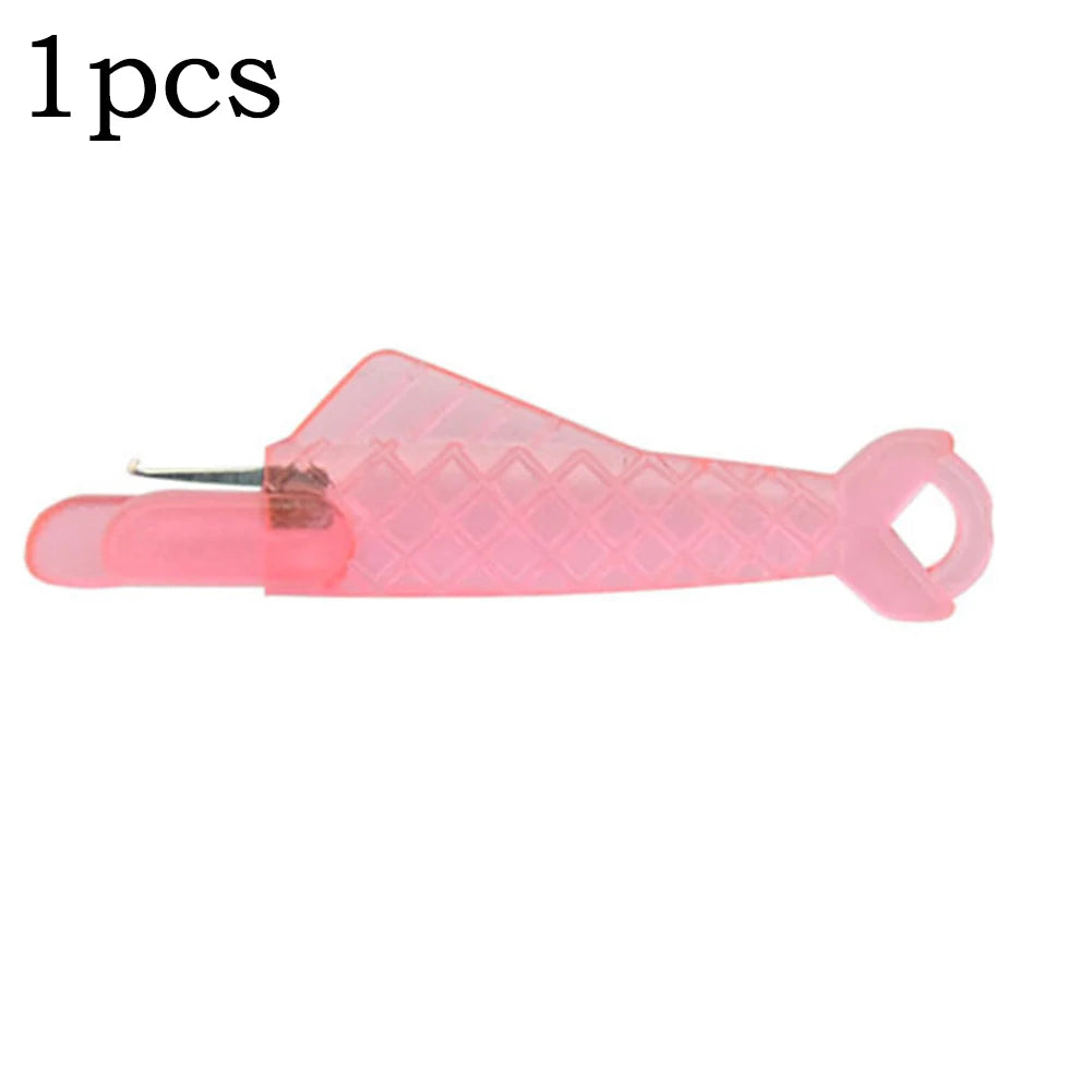 Sewing Tools Needle Threader DIY Insertion Tool Mini Sewing Machine Plastic Small Fish