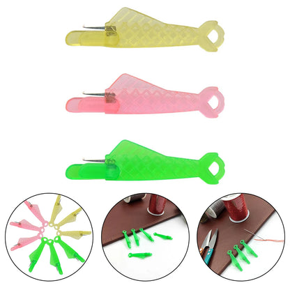 Sewing Tools Needle Threader DIY Insertion Tool Mini Sewing Machine Plastic Small Fish