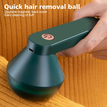 Electric Lint Bauble Hairball Trimmer Clothes Automatic Removal Shaving Six Knife Heads Usb Charging Portable